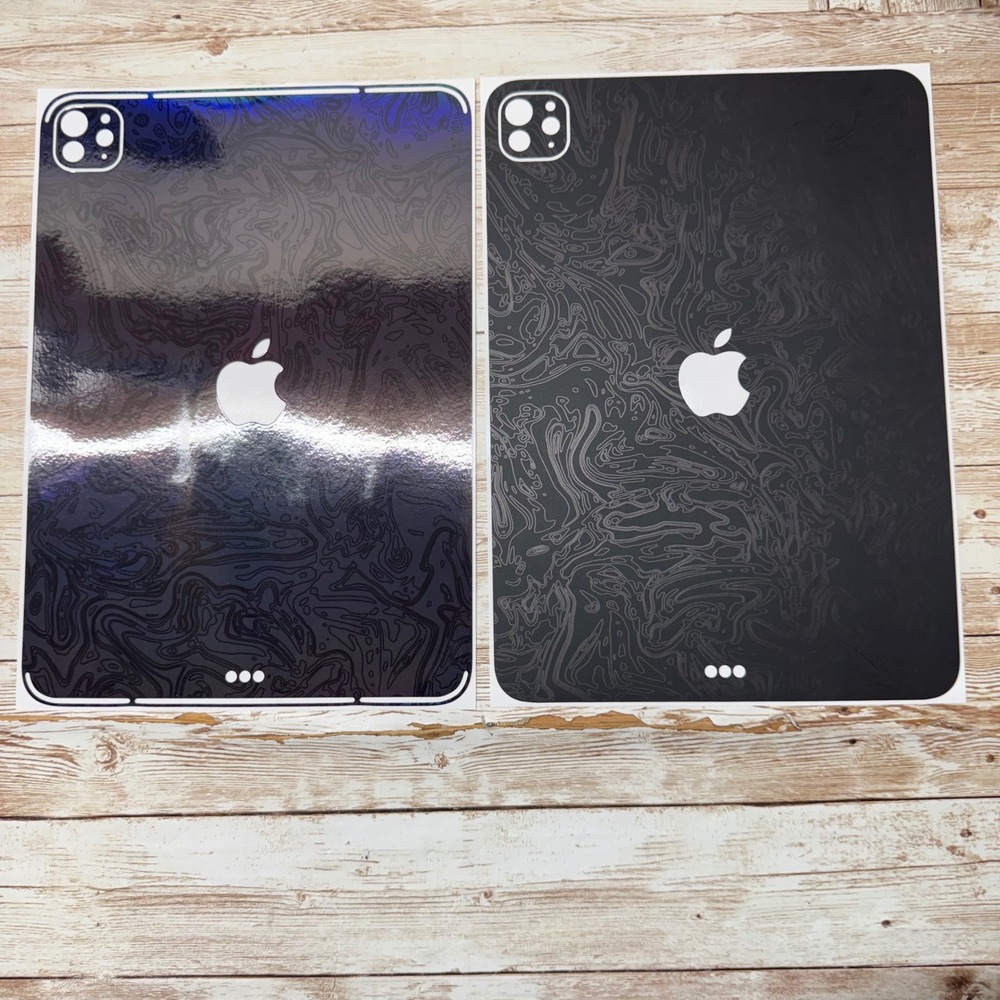 dbrand iPad Pro 11 Skin Unisex OS Black Damascus Holo Red 2-Pack Decal